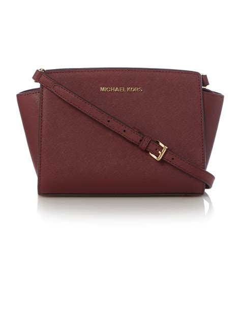 crossbody michael kors clear bag|Michael Kors maroon crossbody bag.